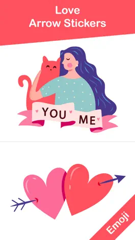 Game screenshot Arrow Stickers For iMessage apk