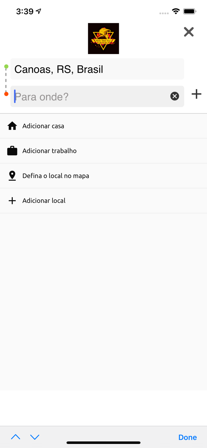 Moto Táxi Boy Cliente