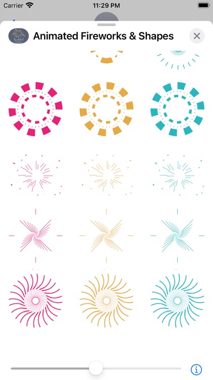 Animated Fireworks & Shapes screenshot-3