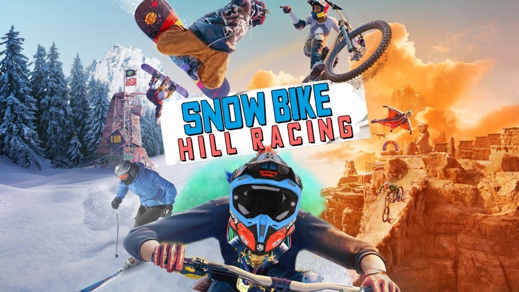 Snow Bike Hill Racing Game