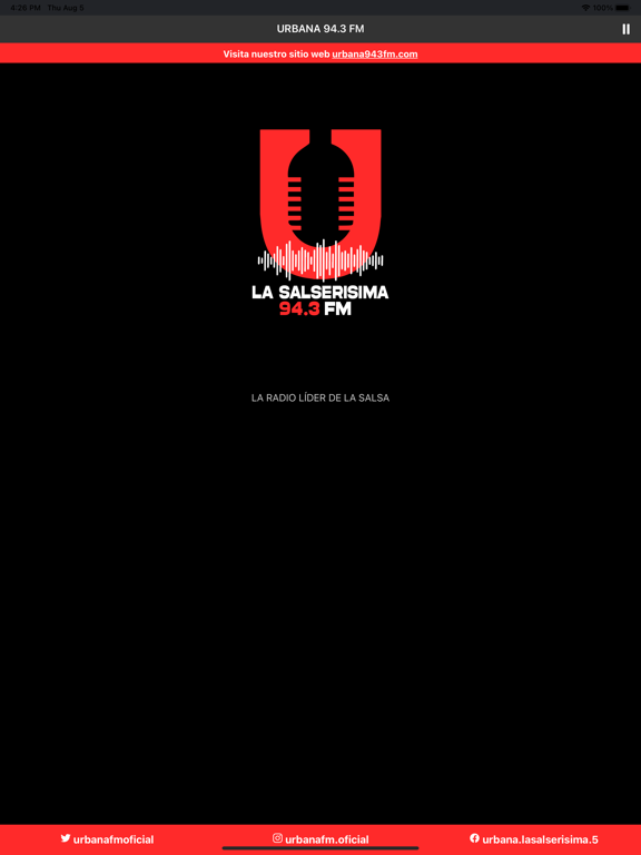 Screenshot #4 pour URBANA 94.3 FM