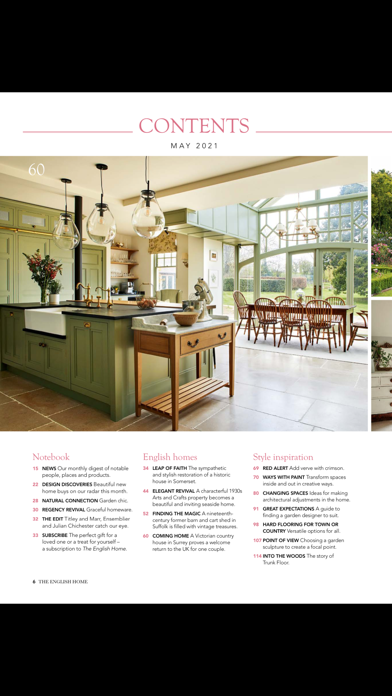 The English Home Magazine Screenshot