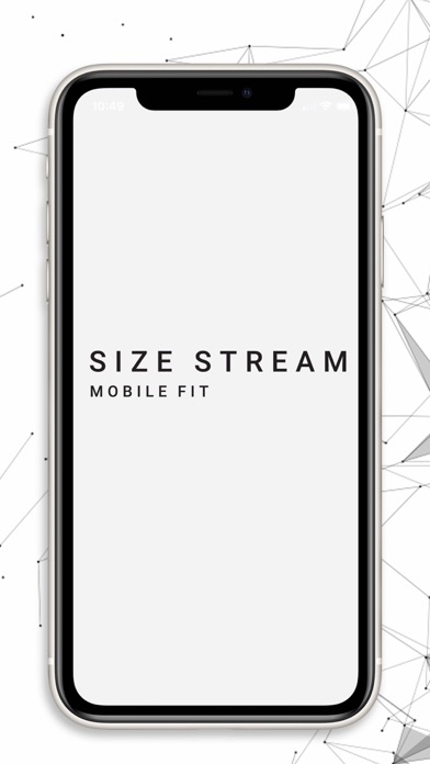 Size Stream Mobile Fit Screenshot