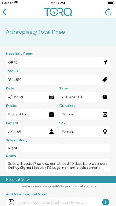 Torq Hospital Screenshot