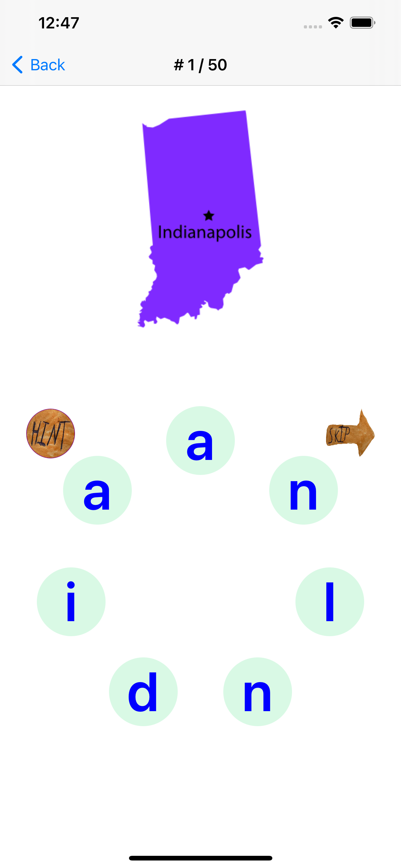 US States, Maps, Capitals Quiz