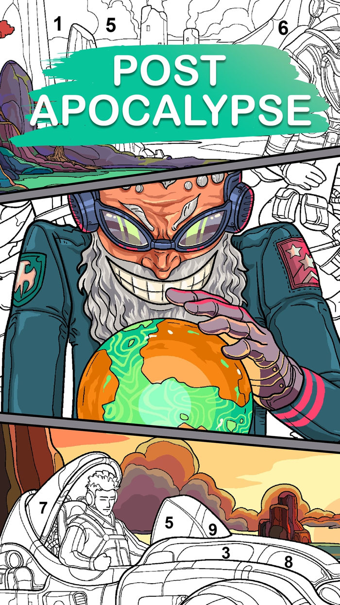 Art games Color by number