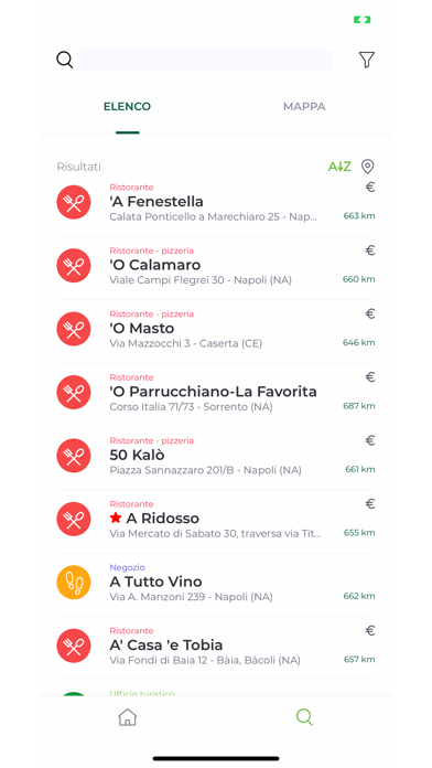 Napoli Guida Verde Touring Screenshot