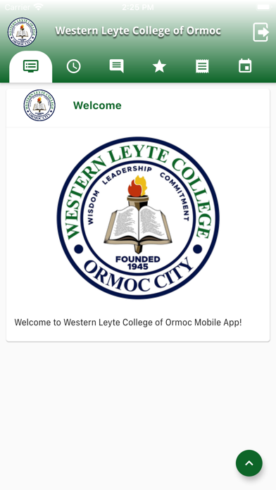 Western Leyte College of Ormoc Screenshot