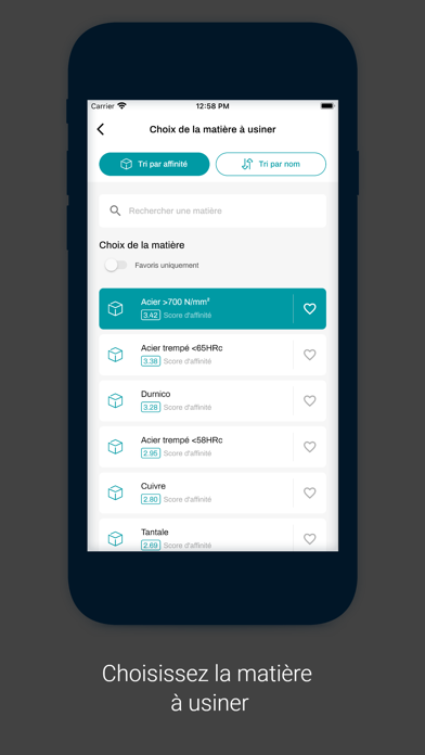 Louis Bélet Toolfinder Screenshot