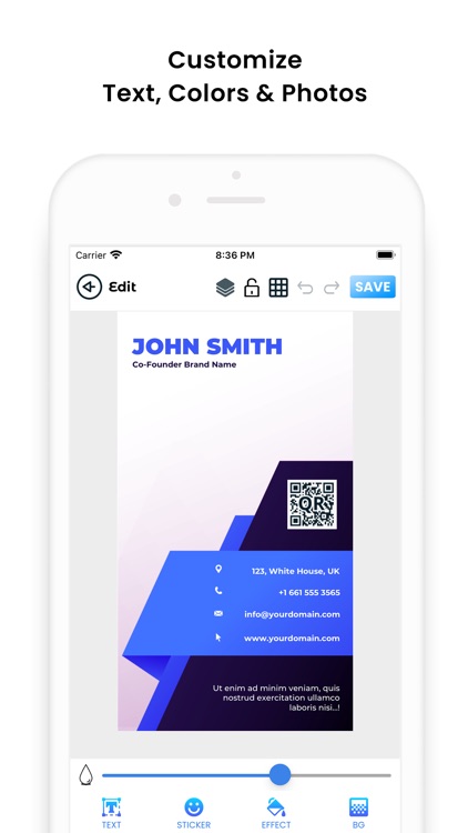 Business Card Maker and Design