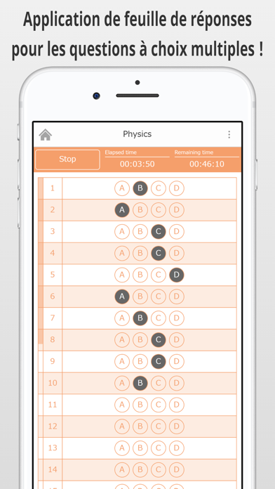 Screenshot #1 pour Smart Bubble Sheet