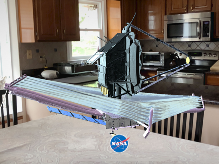 The JWST Augmented Reality App