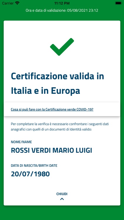 VerificaC19