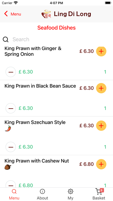 Ling Di Long Restaurant Screenshot