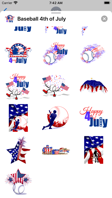 Baseball 4th of July Screenshot