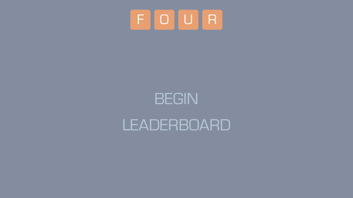 Four Words App