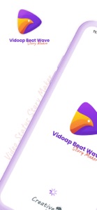 Vidoap Beat Video Status Maker screenshot #1 for iPhone