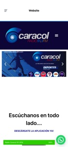 Radio Caracol 91.3 FM screenshot #3 for iPhone