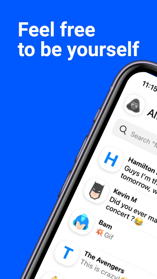 #1. Alter Messenger (iOS) 来自: Caleb Mesfien