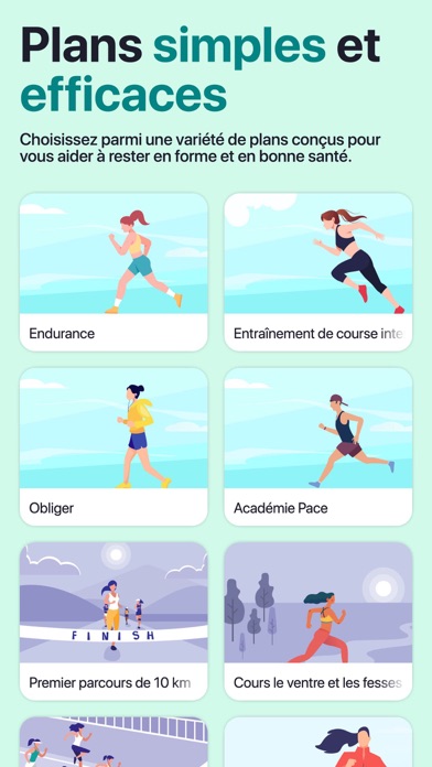 Screenshot #3 pour Exercice de course à pied app
