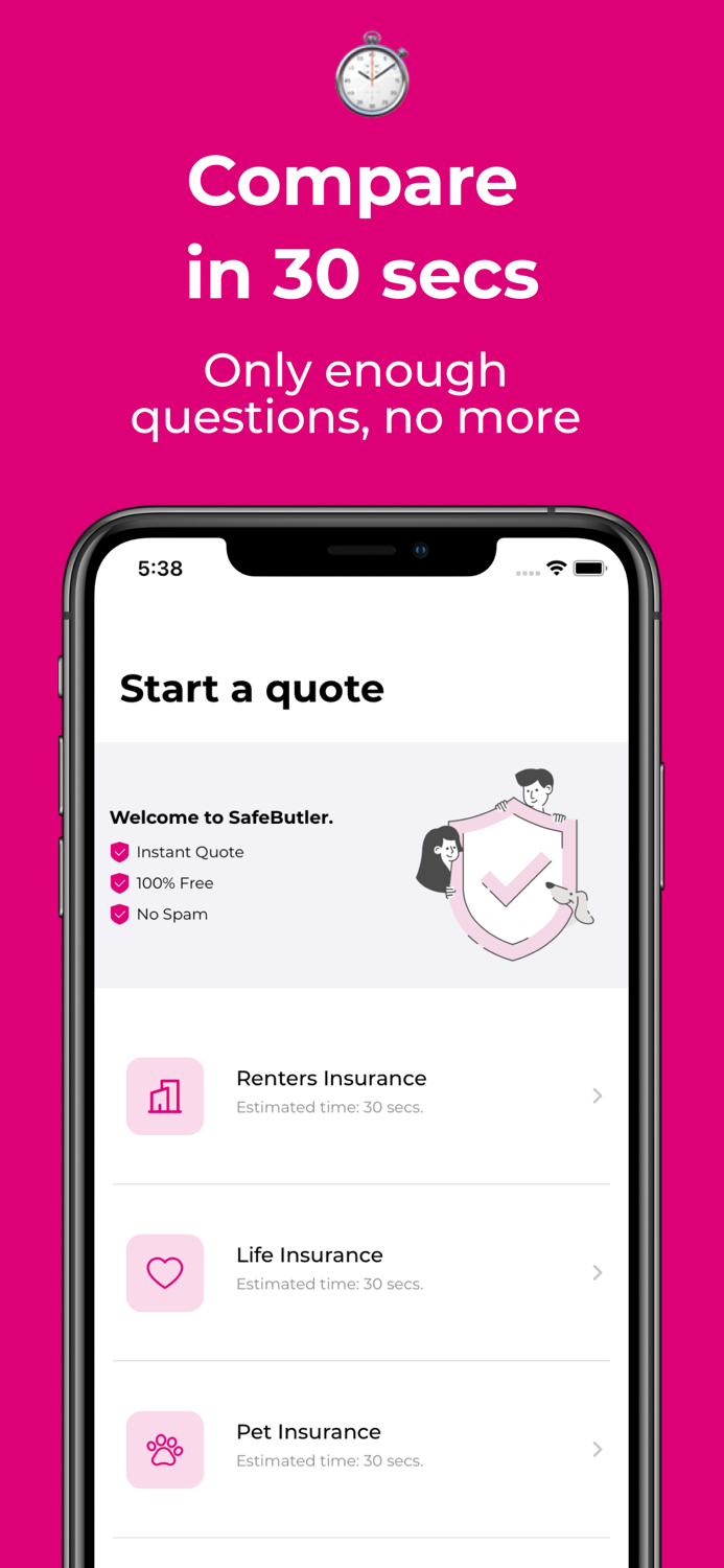 SafeButler - Compare Insurance