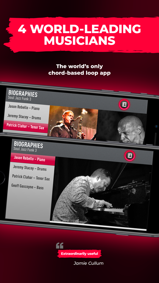 #2. SessionBand Soul Jazz Funk 3 (iOS) Ved: UK Music Apps Ltd