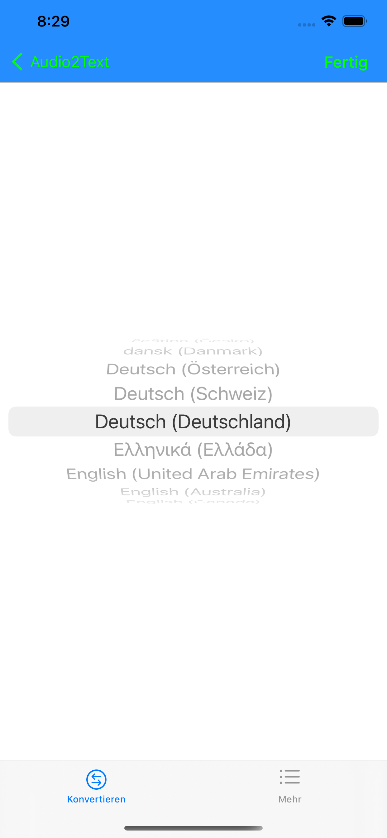 Transkribieren - Audio in Text