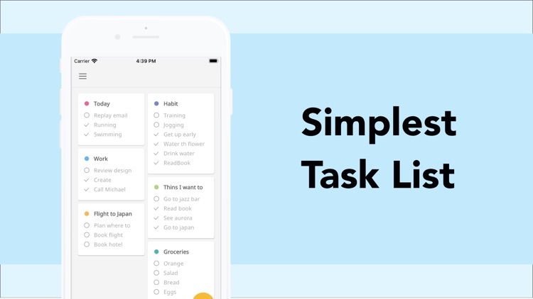 Simple ToDo List & Tasks
