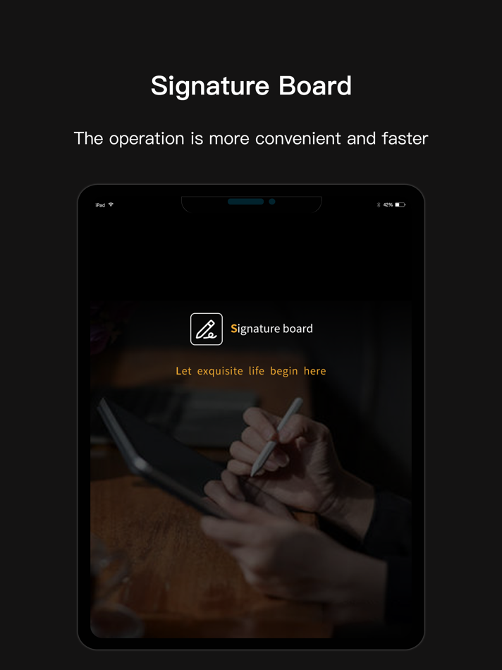 #1. Hotel Digital Signature (iOS) 由: 友微 张