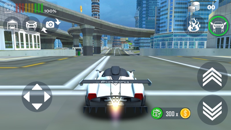 Volador Auto Juegos Simulador screenshot 2