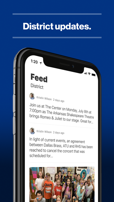 School District of Athens, WI Screenshot