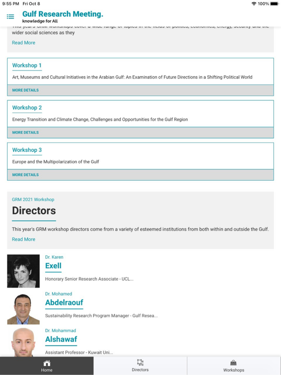 Screenshot #5 pour Gulf Research Meeting