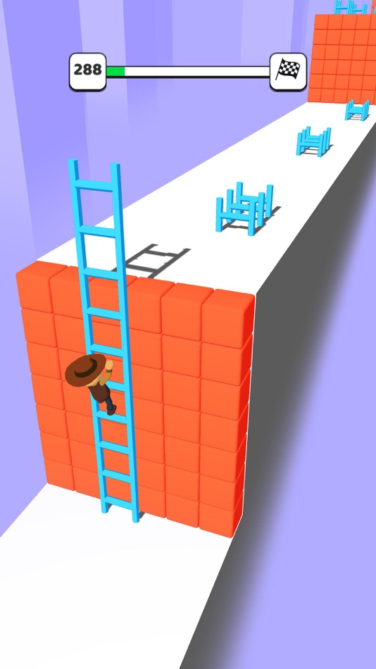 #2. Ladder Run 3D (iOS) 来自: 广杰 周