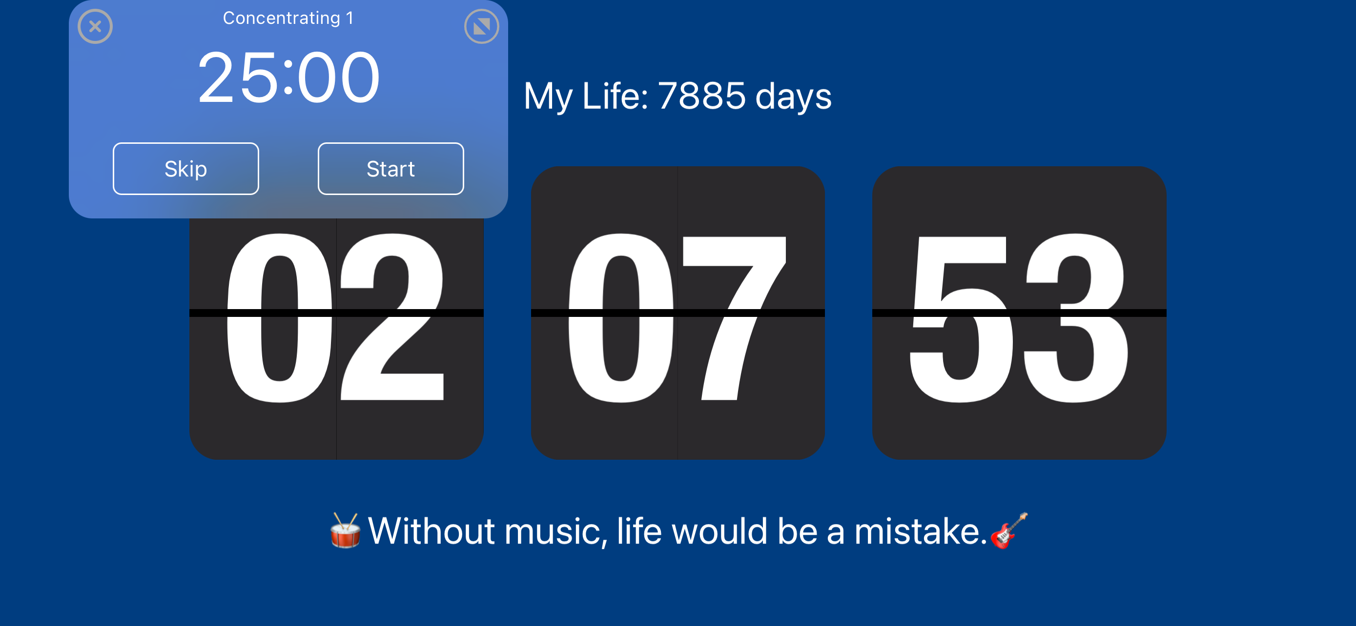 AClock - Pomodoro and timer