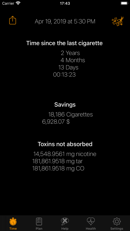 My last Cigarette Timer - 6.4 - (iOS)