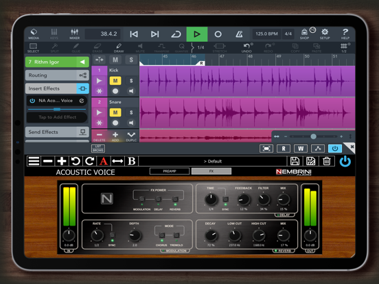 Screenshot #5 pour Acoustic Voice Preamp