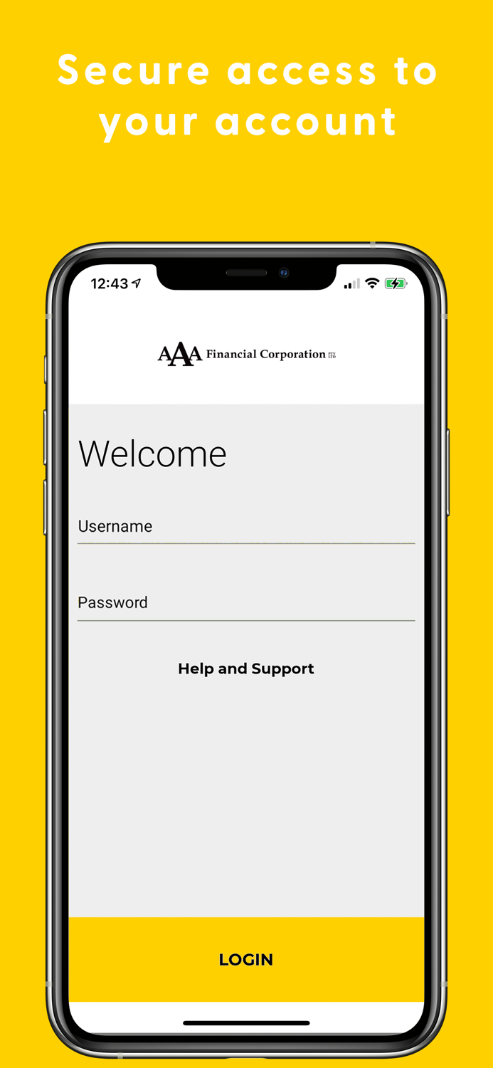 AAA Financial Mobile Access