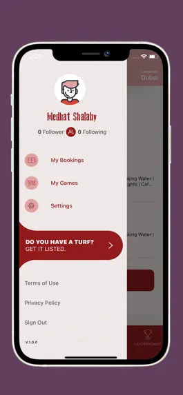 Game screenshot Turf Booking apk