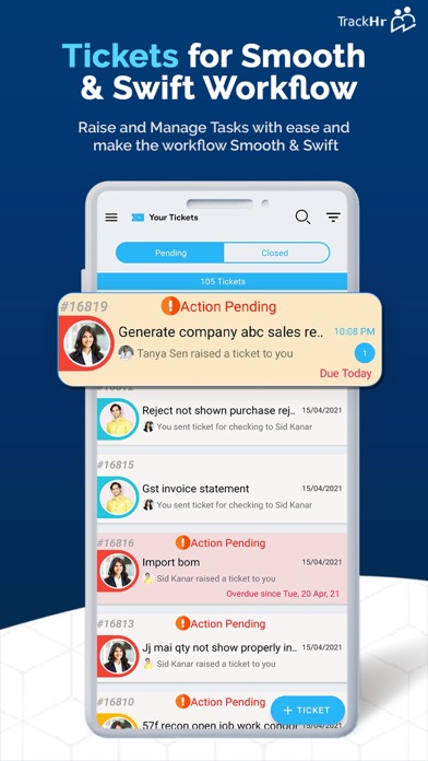 TrackHr Screenshot
