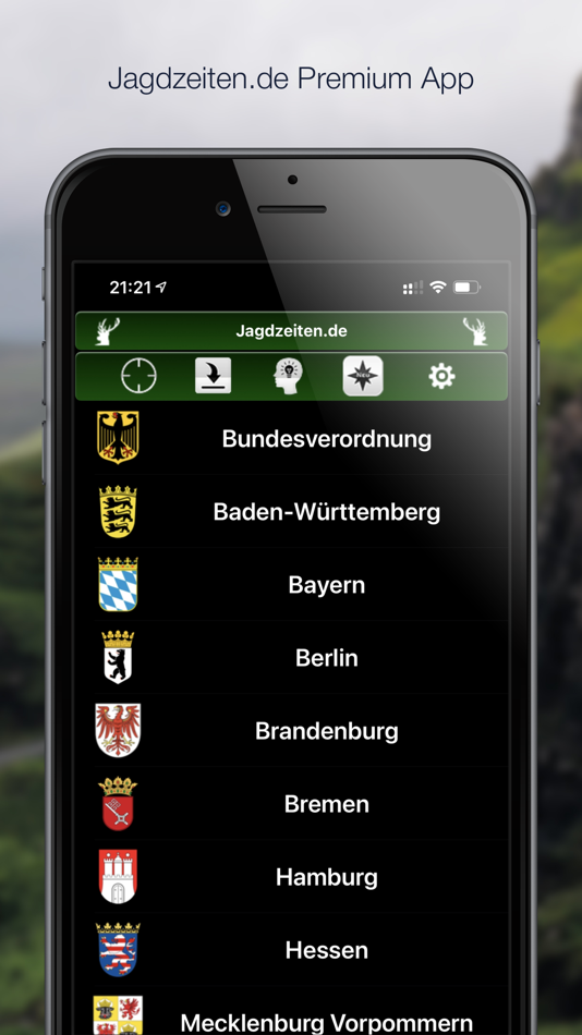 #1. Jagdzeiten.de Premium App (iOS) Podle: Justus von Richthofen