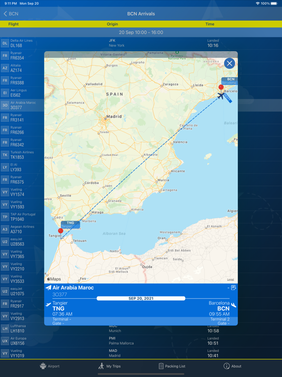 Screenshot #6 pour Barcelona Airport BCN + Radar