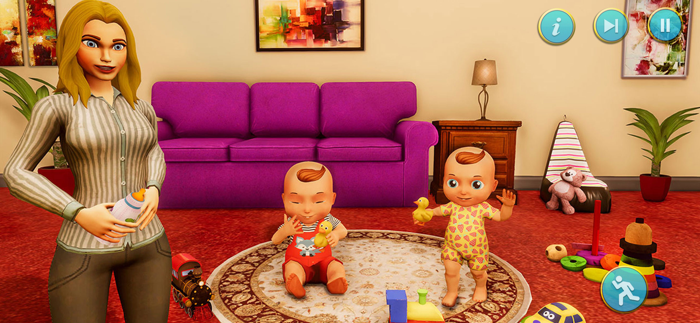 Pregnant Mother Twin Baby Care