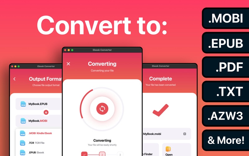 the ebook converter iphone screenshot 1