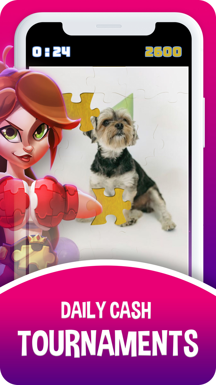 Real Money Jigsaw Puzzle Clash