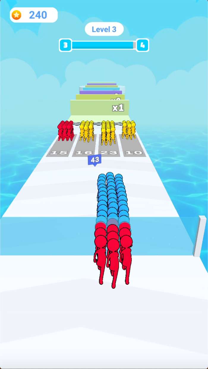 Runner Pusher 3D Count Master