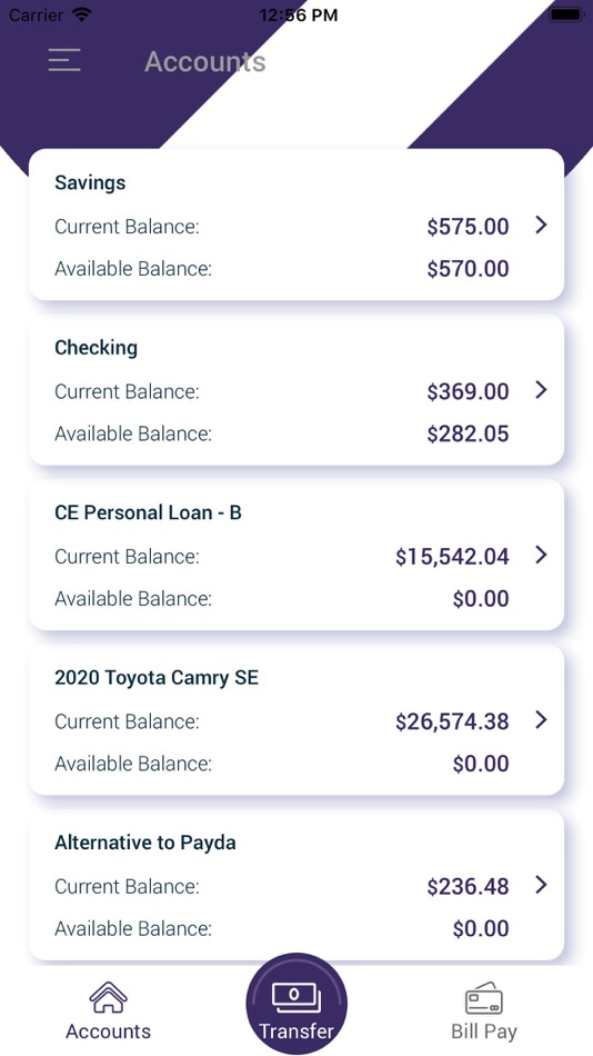 #2. Cabot CCU Mobile Banking (iOS) By: Cabot Community Credit Union