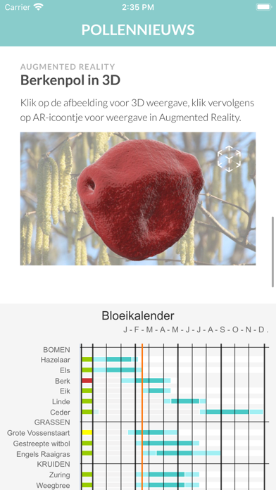 Screenshot #3 pour Pollennieuws