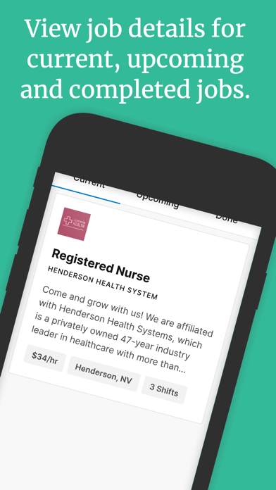 Jeri - Freelance Nursing Jobs Screenshot