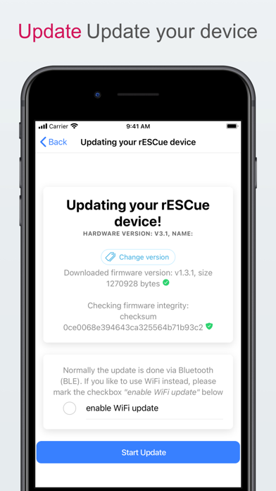 rESCue-App Screenshot