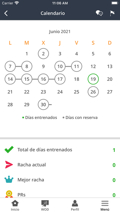 Galaxy CrossFit Screenshot